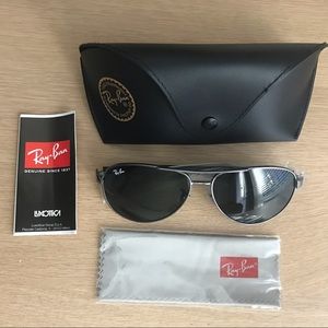 Brand New Ray-Ban rb3457 aviator metal sunglasses